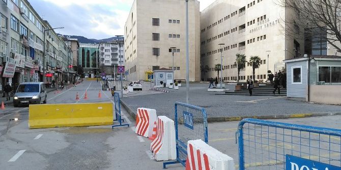 Bursa Adliyesi’nde Geniş Güvenlik Önlemleri