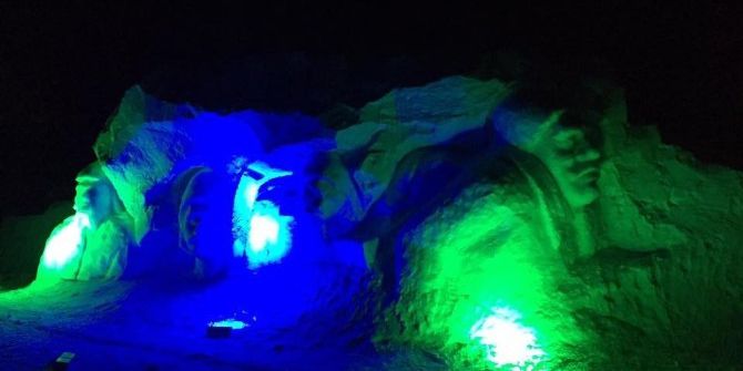 Kar’dan Heykeller Tamamlandı