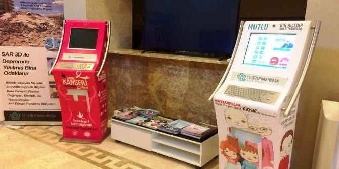 Süleymanpaşa’da Yaşam Kiosk’lar İle Kolaylaşıyor