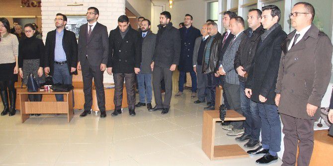 Mersin Barosu’ndan Kahraman Polis Fethi Sekin İçin Saygı Duruşu