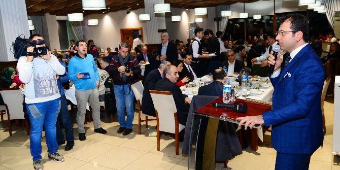 Başkan İmamoğlu, Ulusal Ve Yerel Basın Temsilcilerini Ağırladı