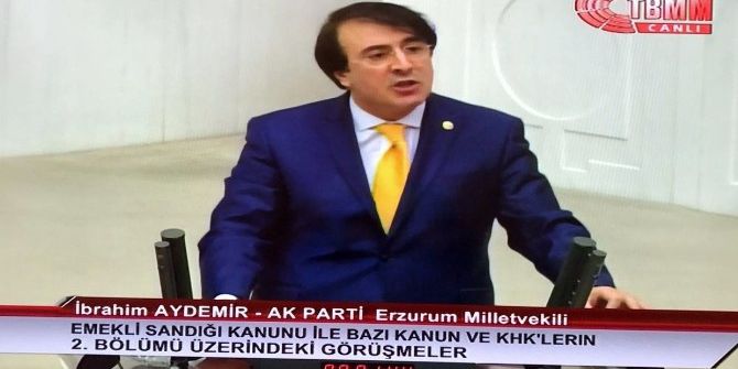 Aydemir: ‘Emeklilerimiz Türkiye’nin Gerçek Mimarlarıdır’