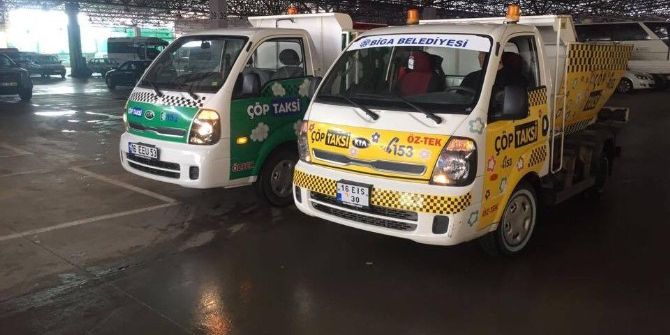 Temiz Biga İçin İkinci Çöp Taksi Alındı