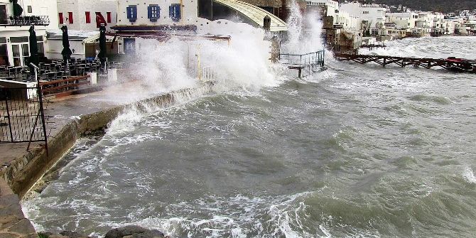 Bodrum’u Fırtına Vurdu