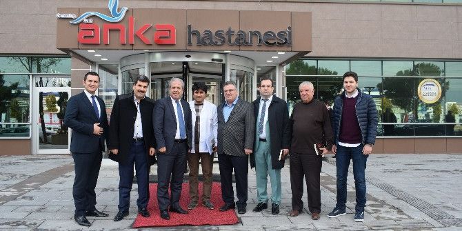 Ak Parti Milletvekili Tayyar Ve Gahib Başkanı Kaplan, Anka’yı Ziyaret Etti