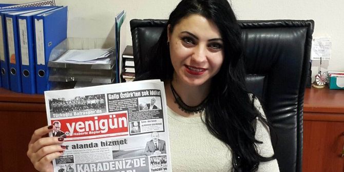 2 Çocuk Annesi Kadın Azmetti, Gazete Patronu Oldu