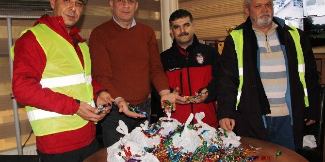 El Bab’daki Askerlerimize Mesir Ve Kuru Üzüm Takviyesi