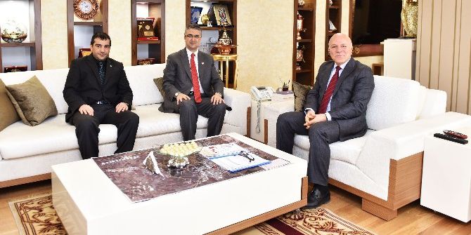 Milletvekili Aydın’dan Başkan Sekmen’e Ziyaret