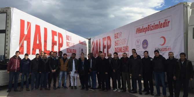 (Düzeltme) Kyk Sakarya İl Müdürlüğü, Halep’e 6 Tır Dolusu Yardım Gönderdi