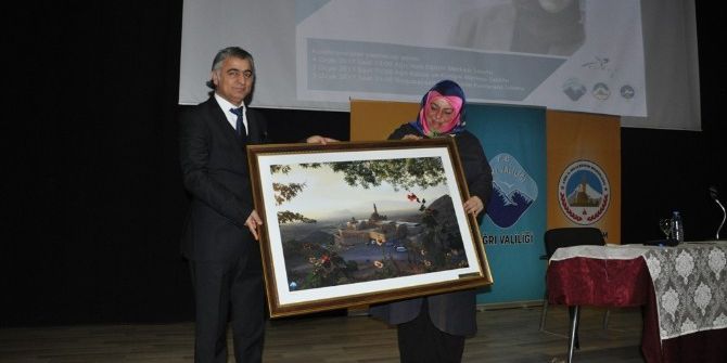 "Bir Konu Bir Konuk" Projesi İle Ağrı Tanıtıldı