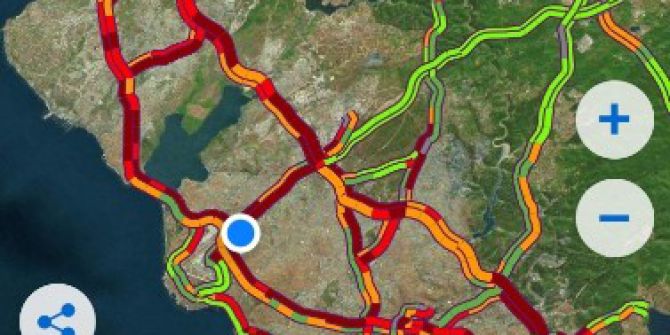 Kar Yağışıyla Birlikte İstanbul’da Trafik Durma Noktasına Geldi