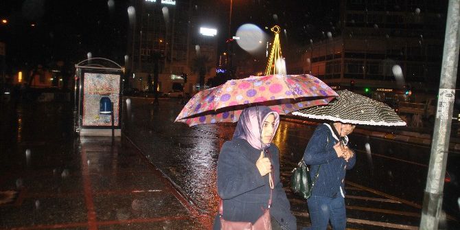 Aydın’da Beklenen Yağış Geldi