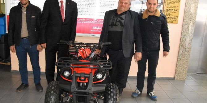 Belediyeden Atv Motoruyla Çıktı