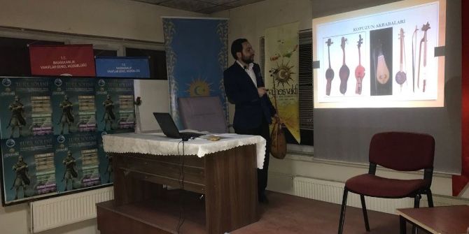 Güneş Vakfı’nda “Türk Kültürü’nde Kopuz” Konferansı