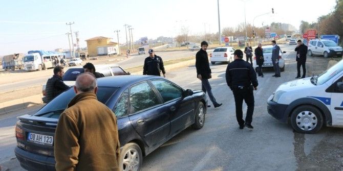 Kaymakam Yosunkaya Yol Kontrol Ve Arama Noktalarını Denetledi