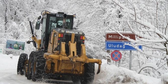 Uludağ’da Kar Kalınlığı 245 Santimetre