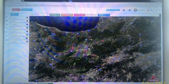 Koordinasyon Harita Üzerinden Yapılıyor