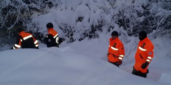 Çanakkale’de Karda Mahsur Kalan 4 Kişi Kurtarıldı