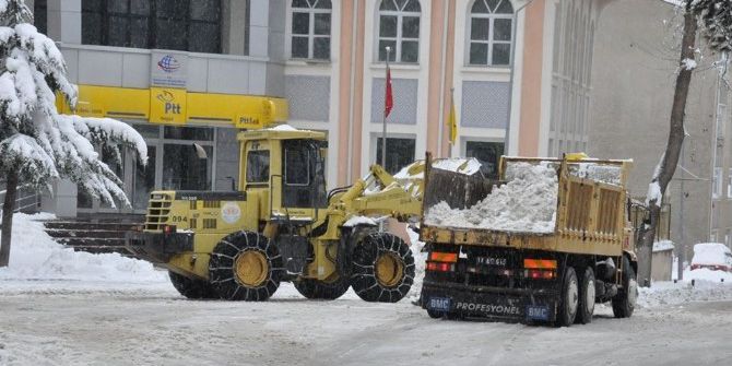 Söğüt’te Kar Mesaisi