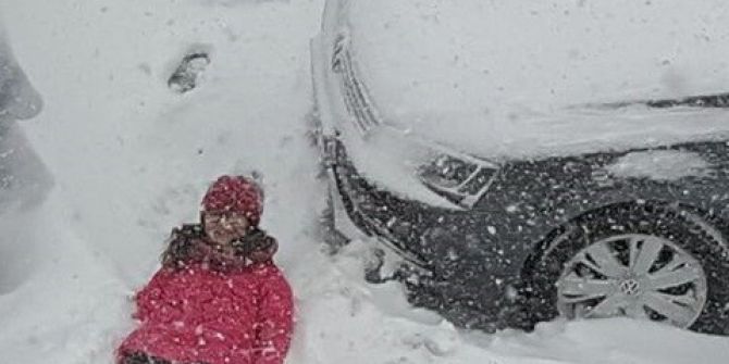 Kar Yağışı En Çok Çocukları Sevindir