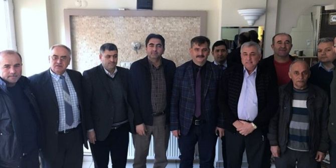Gediz Emniyet Müdürü Haci Çağlar’a Amatör Spor Kulüpleri Derneği’nden Veda Yemeği
