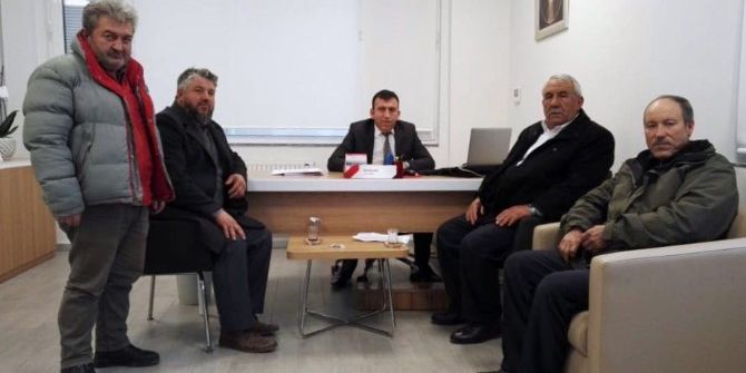 Gediz Muhtarlar Derneği’nden Şehit Asker Ve Polis Yakınlarına Destek