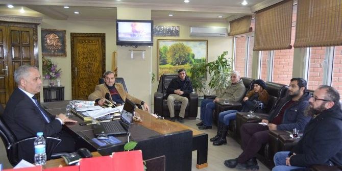 Aselsan Yetkililerinden Başkan Yaman’a Ziyaret