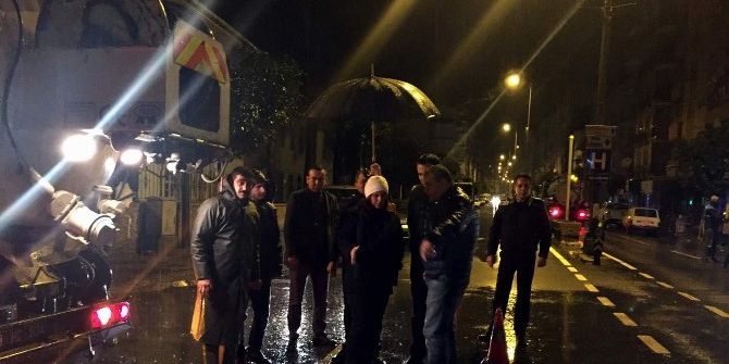 Başkan Çeçrioğlu, Gece Boyunca Yağış Önlemlerini Denetledi