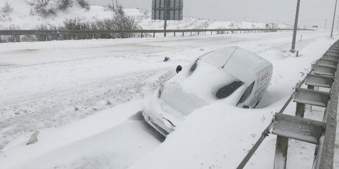 Çanakkale’de Kar Yağışı