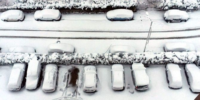 Bursa Şehir Merkezinde Kar Kalınlığı 40 Santimetreye Ulaştı