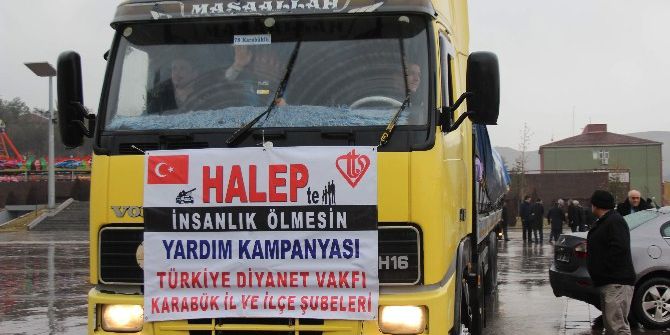 Yardım Tırları Halep İçin Yola Çıktı