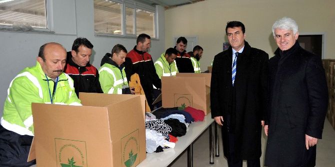 80 Ton Giysi Çöp Olmaktan Kurtarıldı