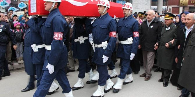 El Bab Şehidi Astsubay Erdoğan Son Yolculuğuna Uğurlandı