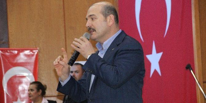 İçişleri Bakanı Soylu :”Devlet Terör Örgütünden İntikam Almazsa Devlet Olmaz”