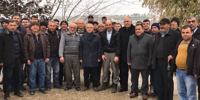 Başkan Kayda, Karlı Günde Mahalleri Ziyaret Etti