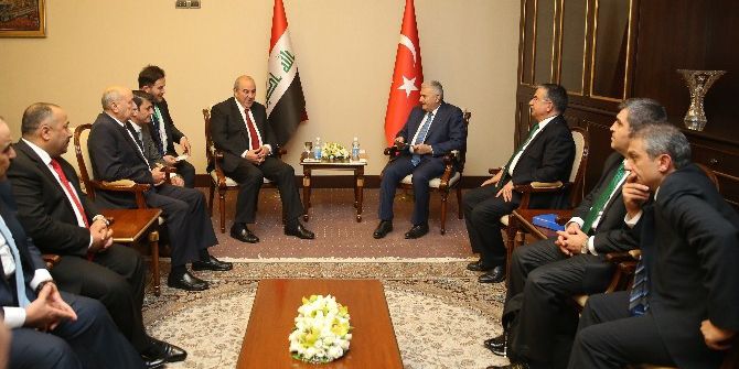Başbakan Yıldırım, Irak Cumhurbaşkanı Yardımcısı Allavi İle Görüştü