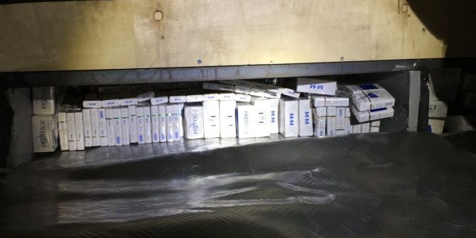 Mardin’de 2 Bin 660 Paket Kaçak Sigara Ele Geçirildi