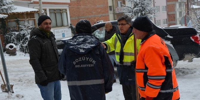 Bozüyük’te Karla Mücadele Çalışmaları