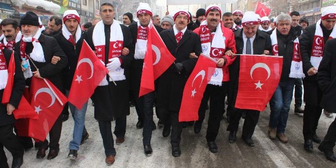 Muşlular ’Sarıkamış Şehitleri’ İçin Yürüdü