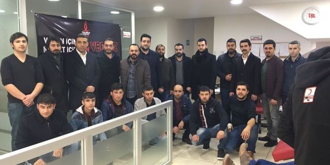 Milli Birlik Cemiyetinden Kan Bağışı