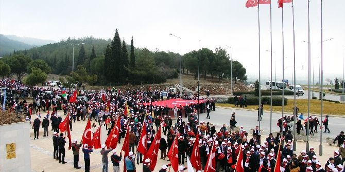 Muğla Sarıkamış Şehitleri İçin Yürüdü