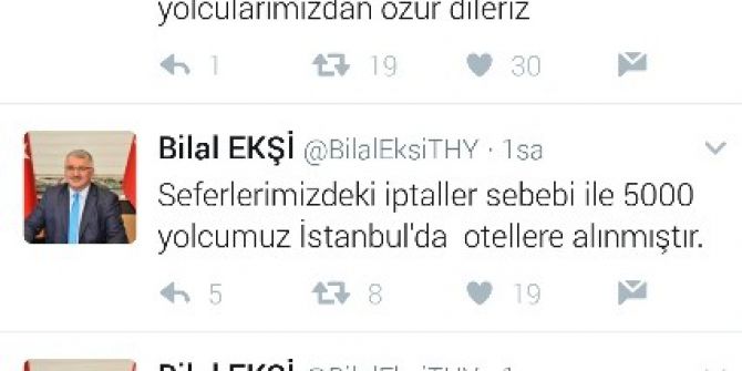 Thy Genel Müdürü Ekşi: “Gayretimize Rağmen Üzdüğümüz Yolculardan Özür Dileriz”