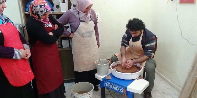 Seramik Biçimlendirme Kursu’na Yoğun İlgi