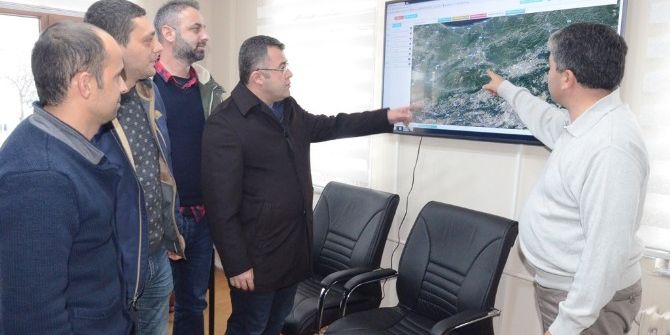 Ak Parti İl Başkanı, Karla Mücadele Çalışmalarını İnceledi