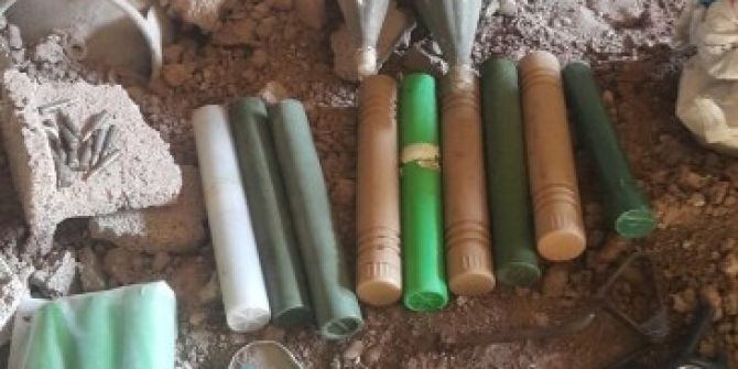 Nusaybin’de Silah Ve Mühimmat Bulundu