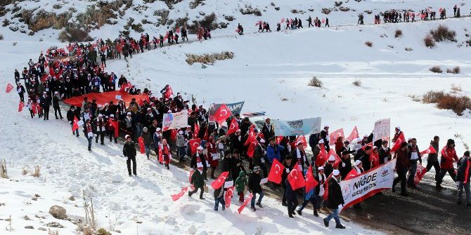 Sarıkamış Şehitleri İçin Yürüdüler
