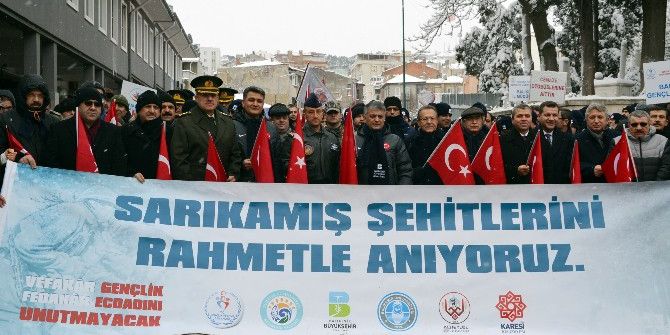 Sarıkamış Şehitleri Anıldı
