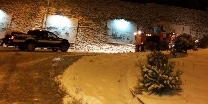 Kozlu Belediyesi Karla Mücadele Çalışmalarını Sürdürüyor