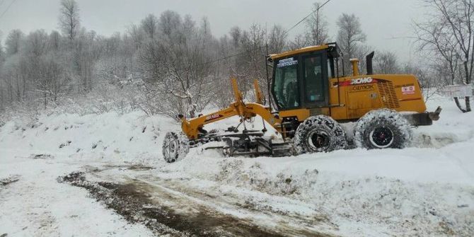 Zonguldak’ta 191 Köy Ulaşıma Kapandı