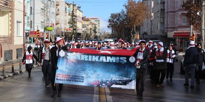 Karaman Sarıkamış Şehitleri İçin Yürüdü